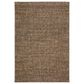 Dalyn Rug Company Abruzzo 3"6" x 5"6" Chocolate Area Rug, , large