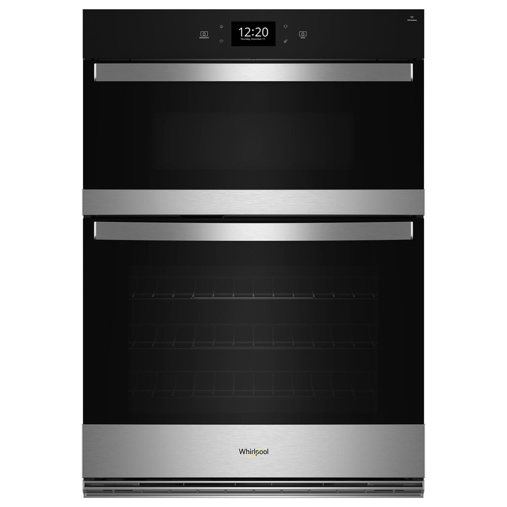 Whirlpool 30" Wall Oven Microwave Combo with Air Fry in Fingerprint Resistant Stainless Steel, , large