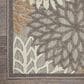 Nourison Aloha Floral 5"3" x 7"5" Natural Indoor/Outdoor Area Rug, , large