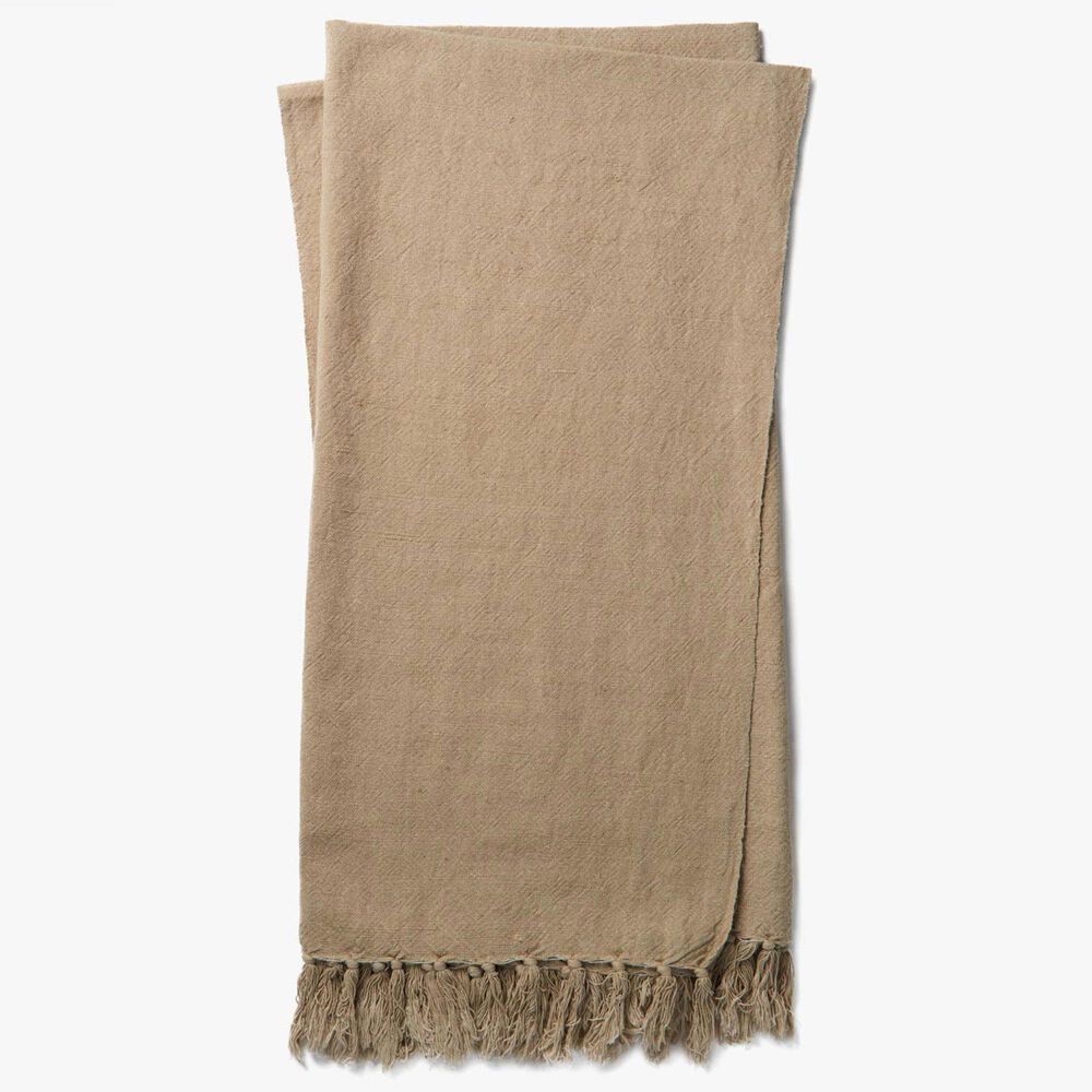 Loloi Brody 50" x 60" Throw in Taupe, , large
