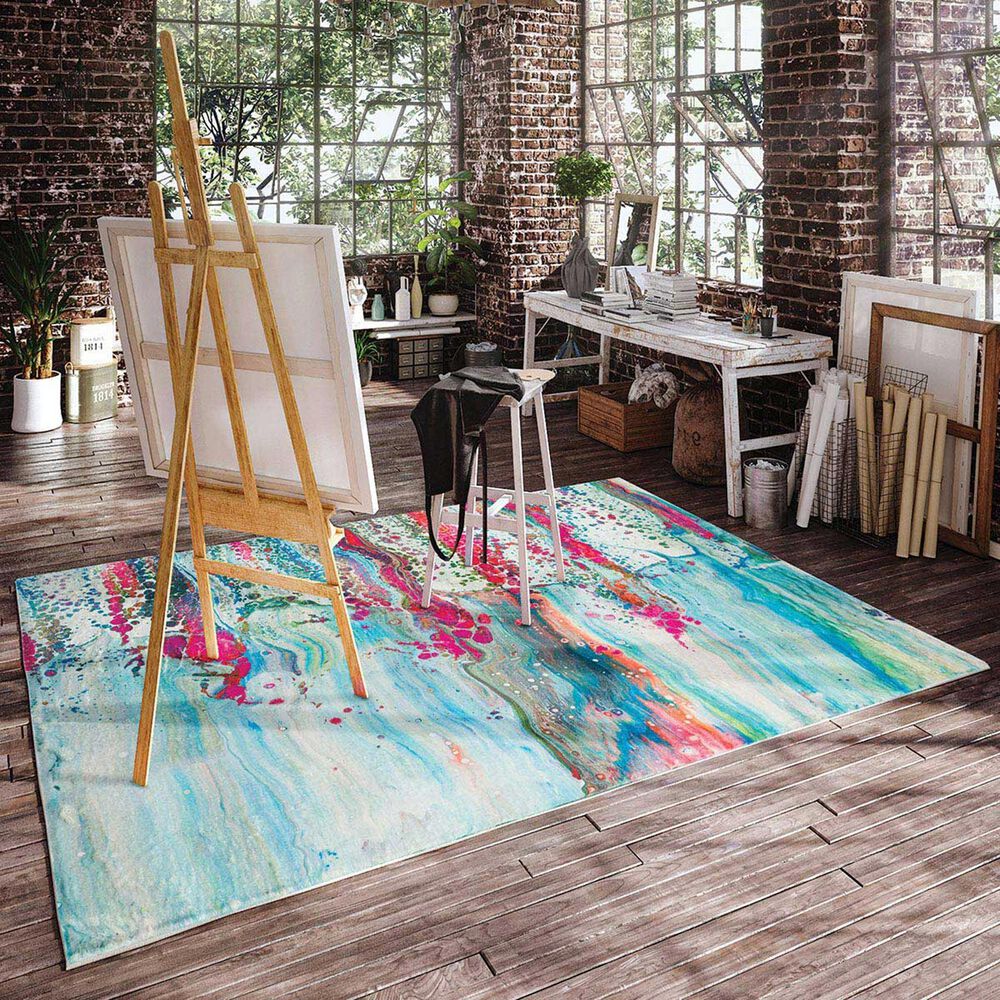 Dalyn Rug Company Kikiamo 8&#39; x 10&#39; Confetti Area Rug, , large