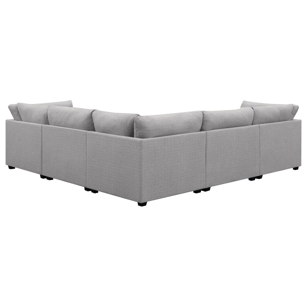 Pacific Landing Cambria 6-Piece Modular Sectional in Grey, , large