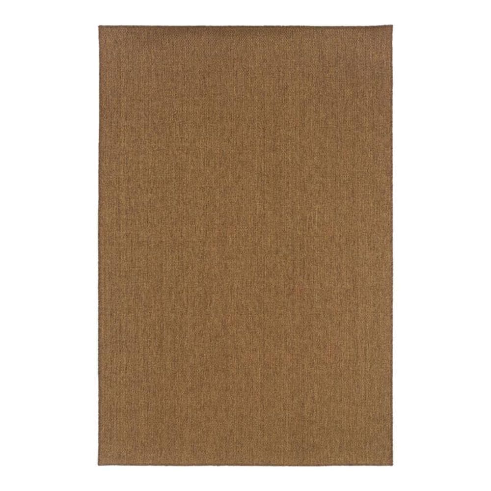 Oriental Weavers Karavia 2061N 3"7" x 5"6" Tan Area Rug, , large