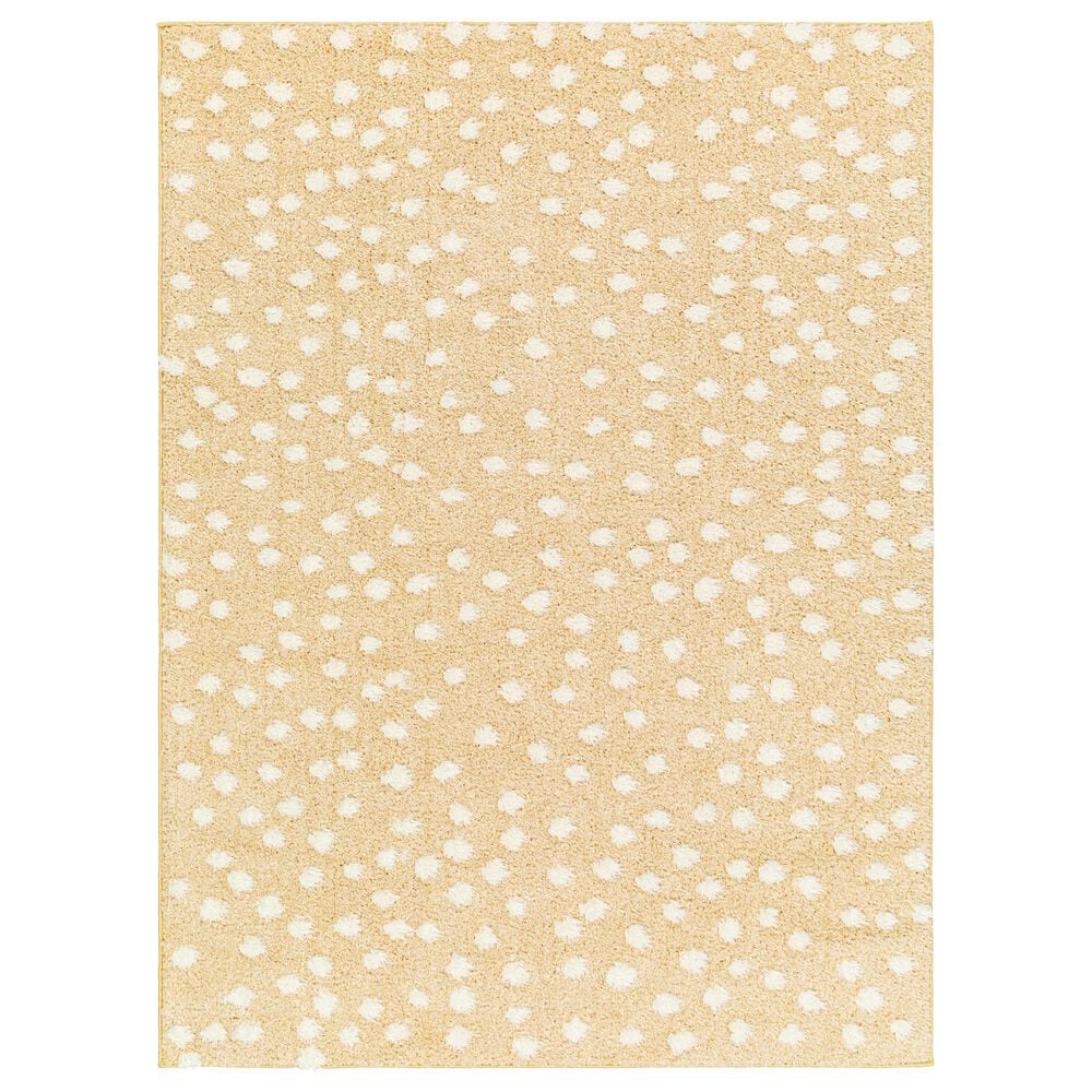 Surya Rodos RDO2351 5"3" x 7" Mustard, White Peach Area Rug, , large