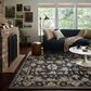 Magnolia Home Ingrid 7"9" x 9"9" Navy and Multicolor Area Rug, , large