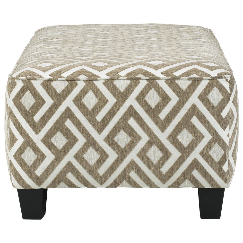 Signature Design by Ashley Dovemont Oversized Accent Ottoman in Costello Putty, , large