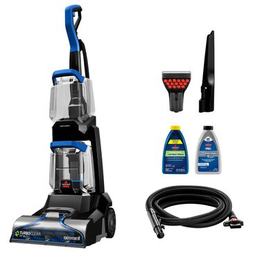 Bissell TurboClean Pet XL Upright Carpet Cleaner in Black and Cobalt Blue, , large