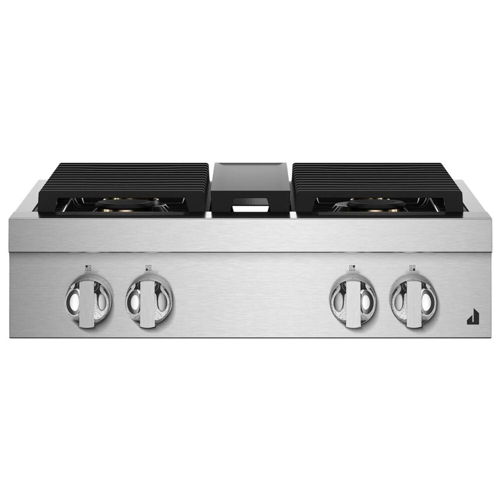 Jenn-Air 30&quot; Noir Professional Gas Rangetop in Stainless Steel, , large