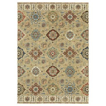 Oriental Weavers Francesca FR05D 3"3" x 5" Beige Area Rug, , large