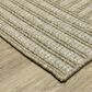 Oriental Weavers Tortuga TR02A 5"3" x 7"3" Beige and Black Area Rug, , large