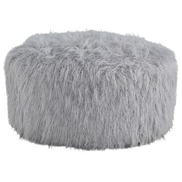 Signature Design by Ashley Galice Oversized Accent Ottoman in Light Gray, , large