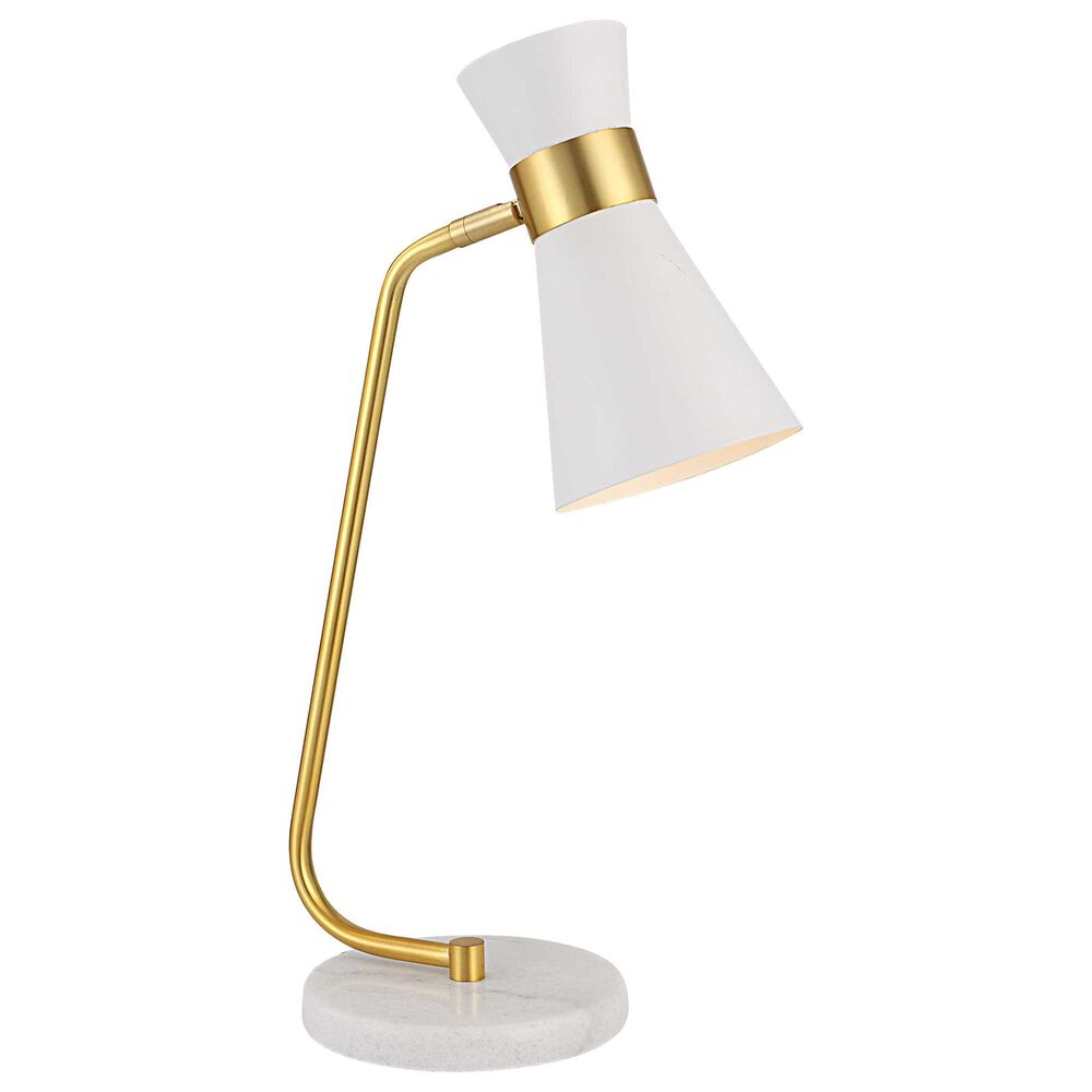 Uttermost 22&quot; Desk Lamp in Gold, , large