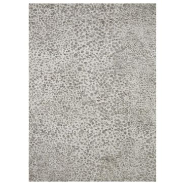 Loloi II Neda 7"9" x 9"9" Silver and Ivory Area Performance Rug, , large