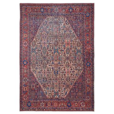 Feizy Rugs Rawlins 10"6" x 14" Beige and Red Area Rug, , large