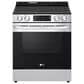 LG 6.3 Cu. Ft. Slide-in Electric Smart Range in Stainless Steel, , large