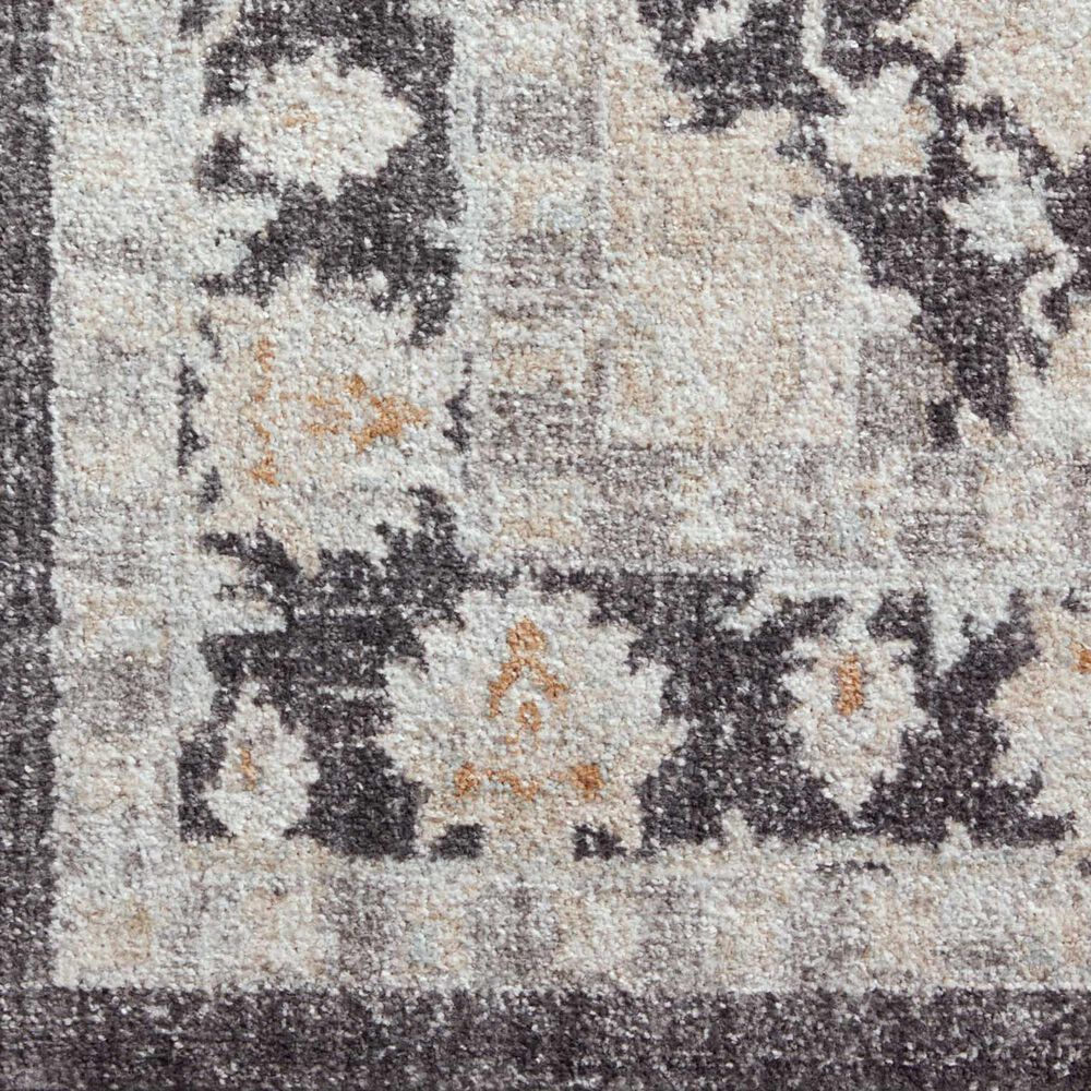 Loloi II Monroe 5&#39;3&quot; x 7&#39;9&quot; Charcoal and Natural Area Rug, , large