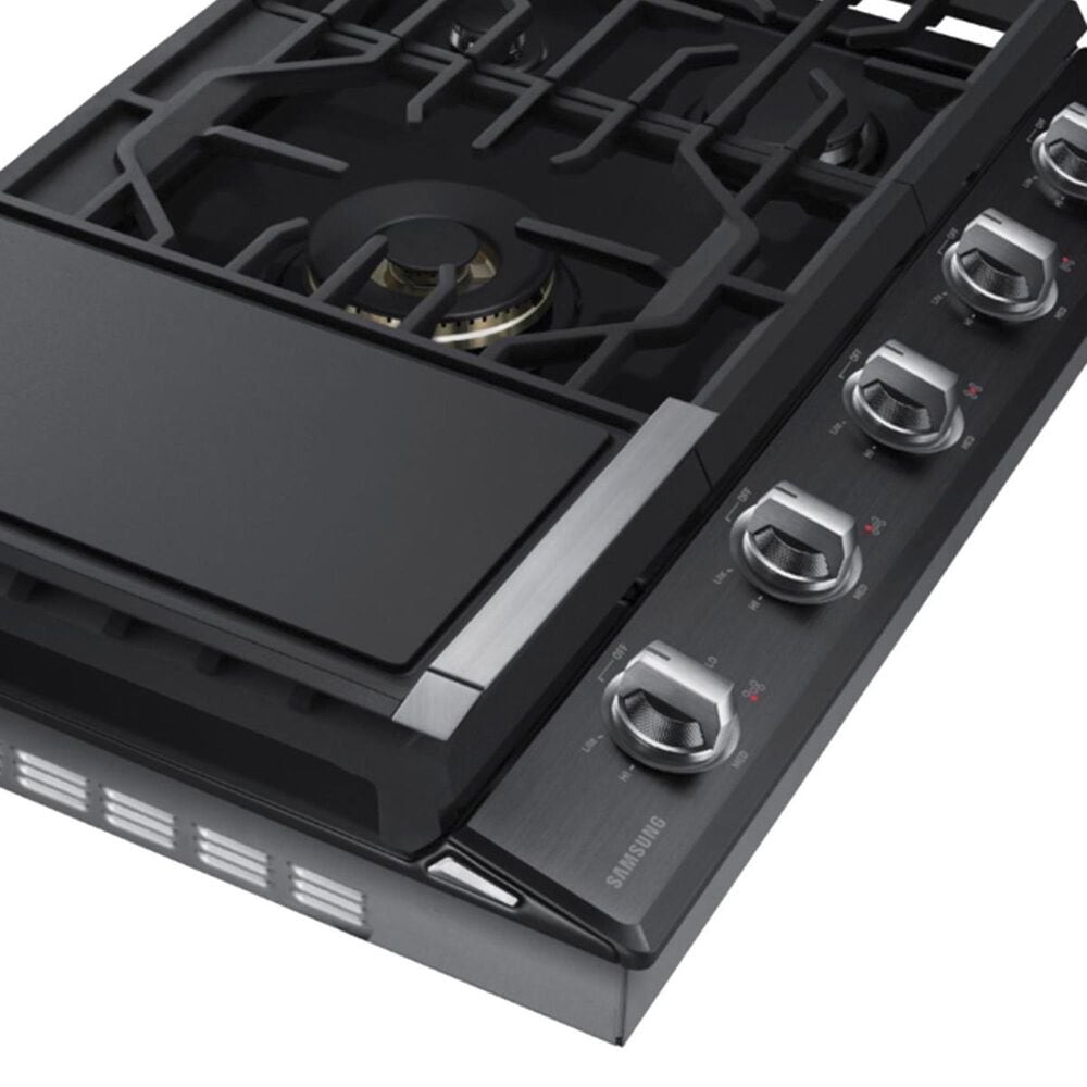 Samsung 30&quot; Gas Cooktop in Black Stainless Steel, , large