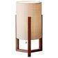 Adesso Quinn Table Lantern in Walnut, , large