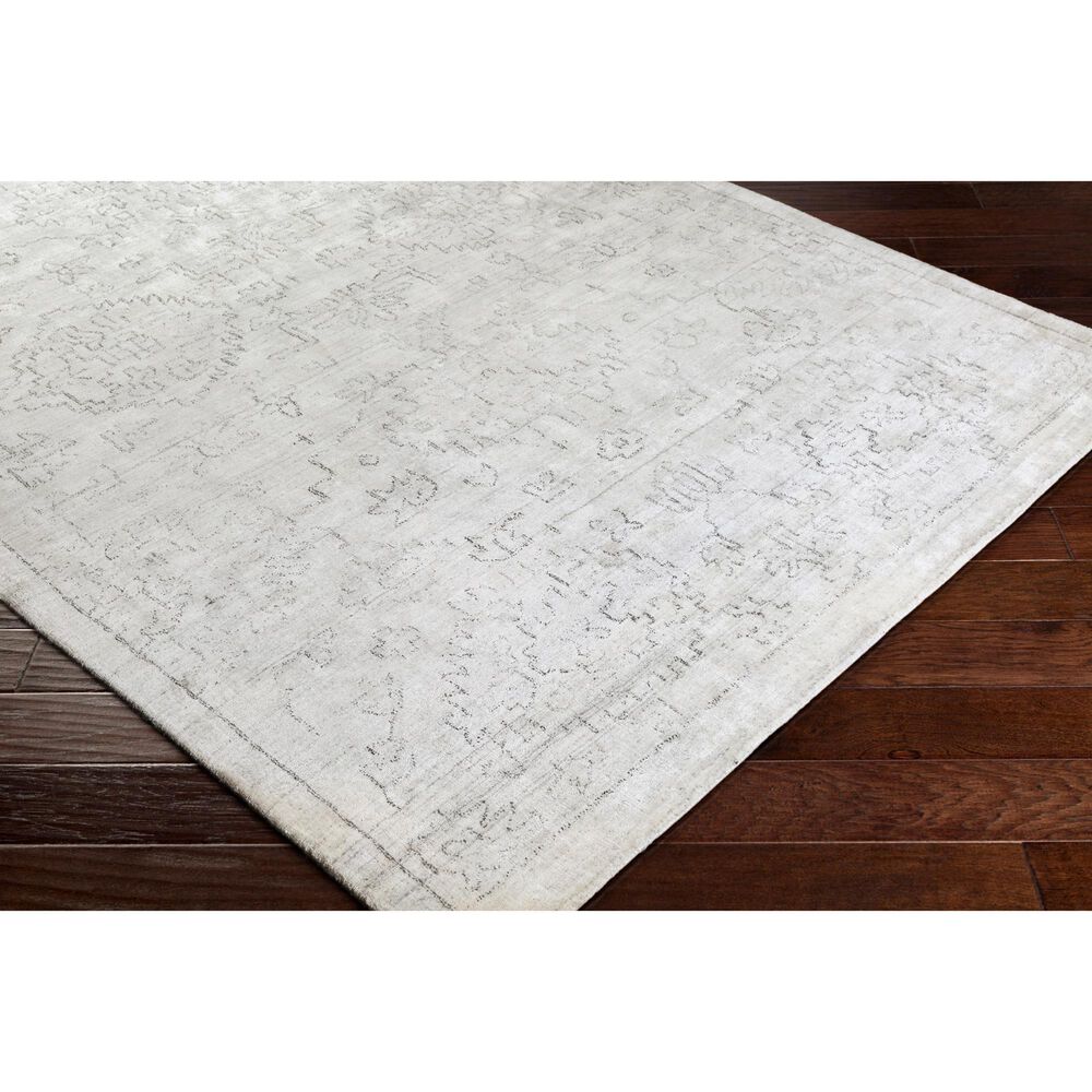 Surya Hightower 10&#39; x 14&#39; White and Black Area Rug, , large