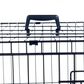 Timberlake X-Large 2-Door Foldable Dog Crate Cage in Black, , large