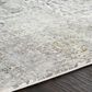 Surya Solar 9"6" x 13" Black, Charcoal, Saffron, White and Light Gray Area Rug, , large