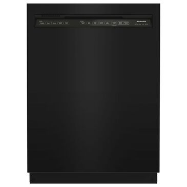 KitchenAid 24" Built-In Pocket Handle Dishwasher with 39 Decibel in Black, , large