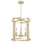 Hunter Astwood 16" 4-Light Chandelier in Alturas Gold, , large