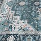 Central Oriental Rugease Chantal 5" x 7" Green and Ivory Area Rug, , large