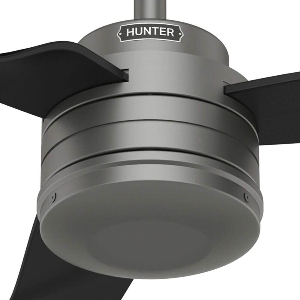 Hunter Cabo Frio 52&quot; Outdoor Ceiling Fan in Matte Silver, , large