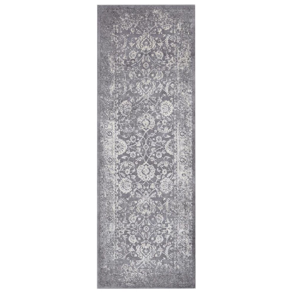 Surya Tibetan TBT-2309 2"7" x 7"6" Gray, Ivory and Taupe Runner, , large