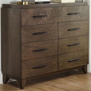 Urban Home Broderick 8-Drawer Chesser in Wild Oats Brown, , large
