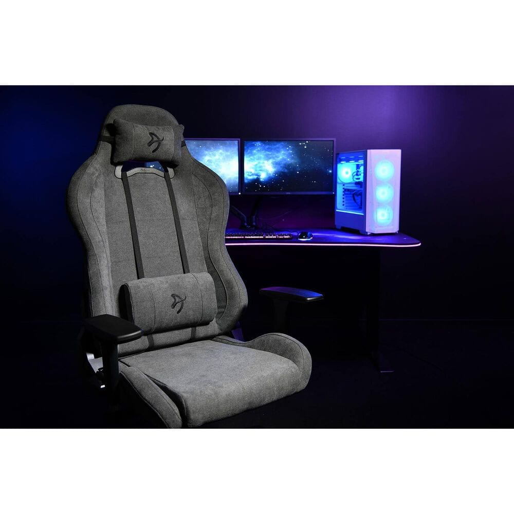 Arozzi Torretta 2023 Edition Soft Fabric Ergonomic Gaming Chair in Ash, , large