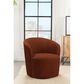 37B Joyce Swivel Accent Chair in Orange, , large