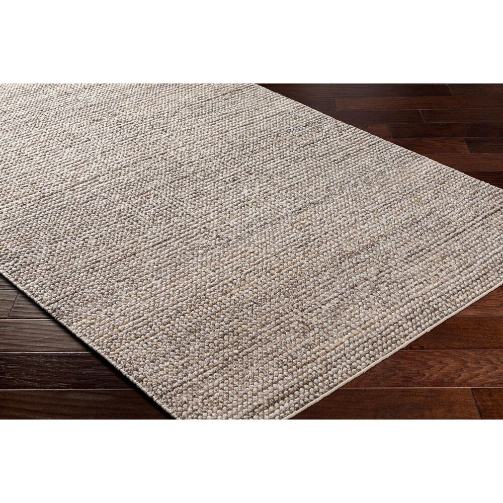 Surya Reika REK-2301 8&#39; x 10&#39; Off-White, Gray, Light Gray, Brick Red  Area Rug, , large