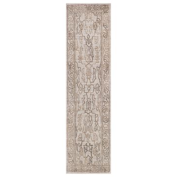 Surya Hightower 3" x 12" Light Gray, Medium Brown and Charcoal Runner, , large