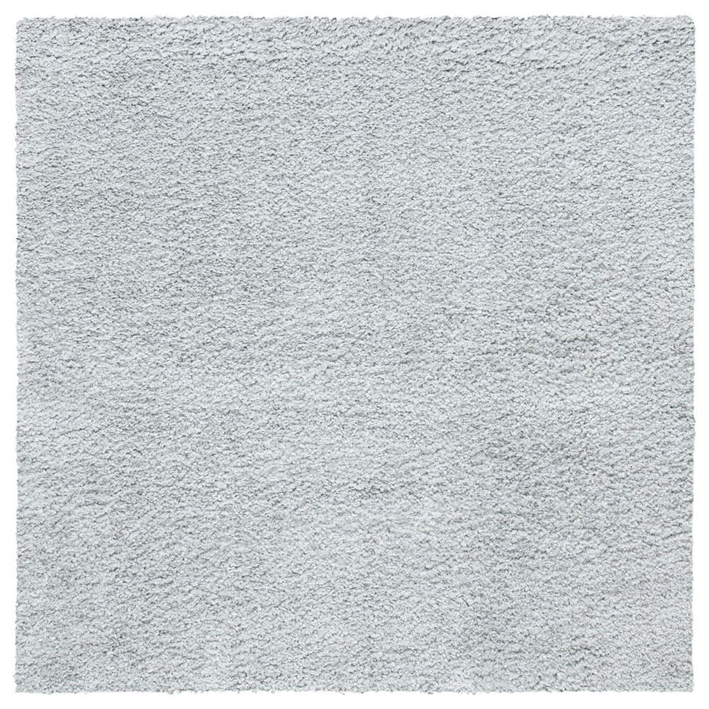 Safavieh August Shag AUG900G 3" Square Silver Area Rug, , large