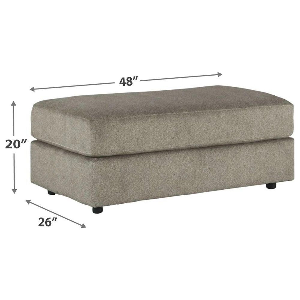Signature Design by Ashley Soletren Oversized Ottoman in Ash, , large
