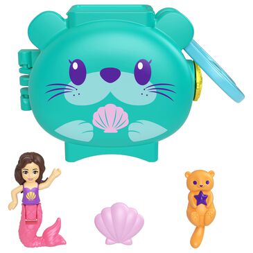 Polly Pocket Pet Connects Compact Playset with Doll, , large
