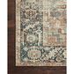 Loloi II Margot 2" x 5" Terracotta and Lagoon Area Rug, , large