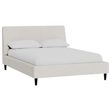 Style Expressions Prairie Queen Platform Bed in Pescara Dove, , large
