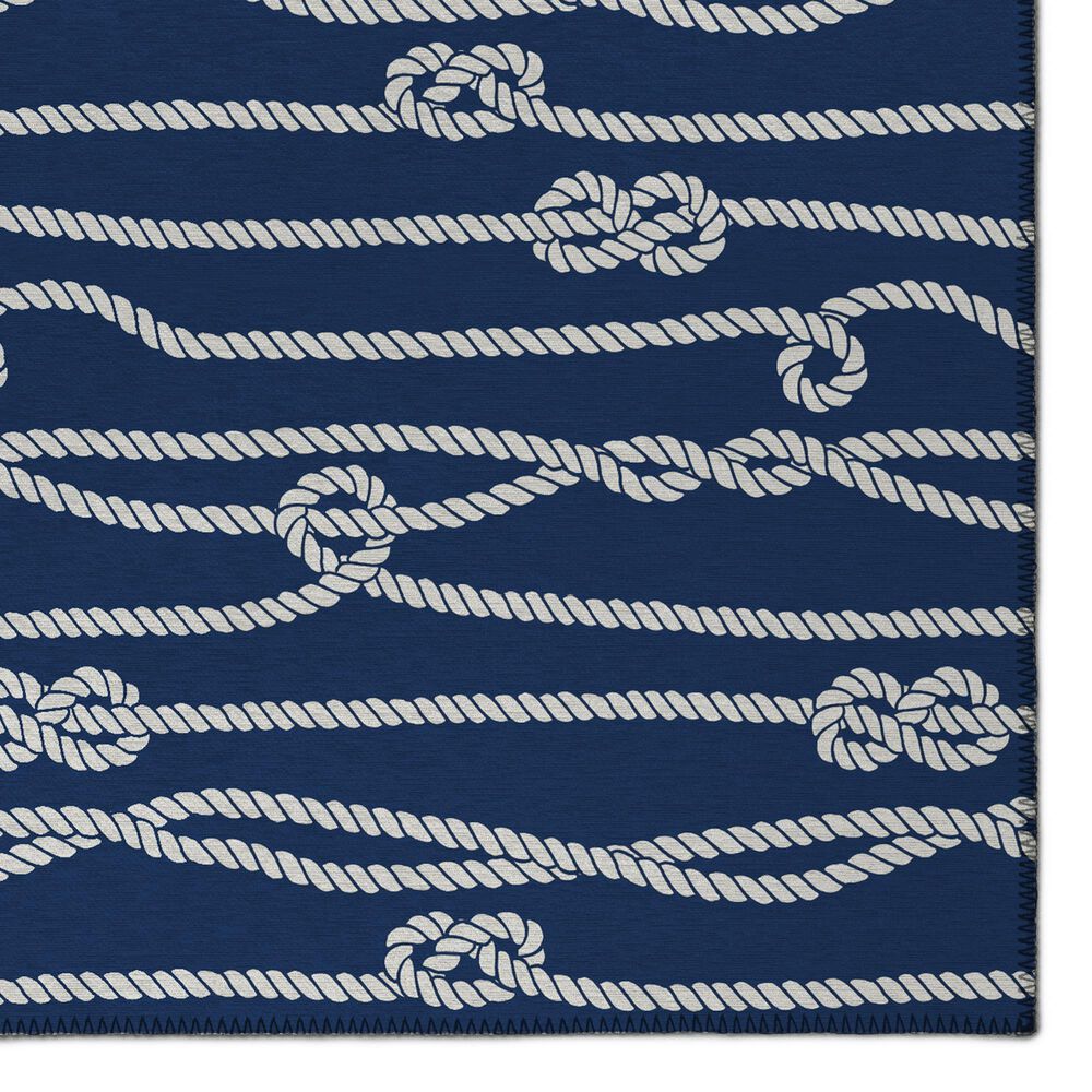 Dalyn Rug Company Harbor Contemporary 10&#39; x 14&#39; Navy Indoor/Outdoor Area Rug, , large