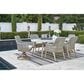 Signature Design by Ashley Seton Creek Patio Dining Arm Chair in Gray (Set of 2), , large