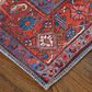 Feizy Rugs Rawlins 39HIF 3"11" x 6" Red and Navy Area Rug, , large