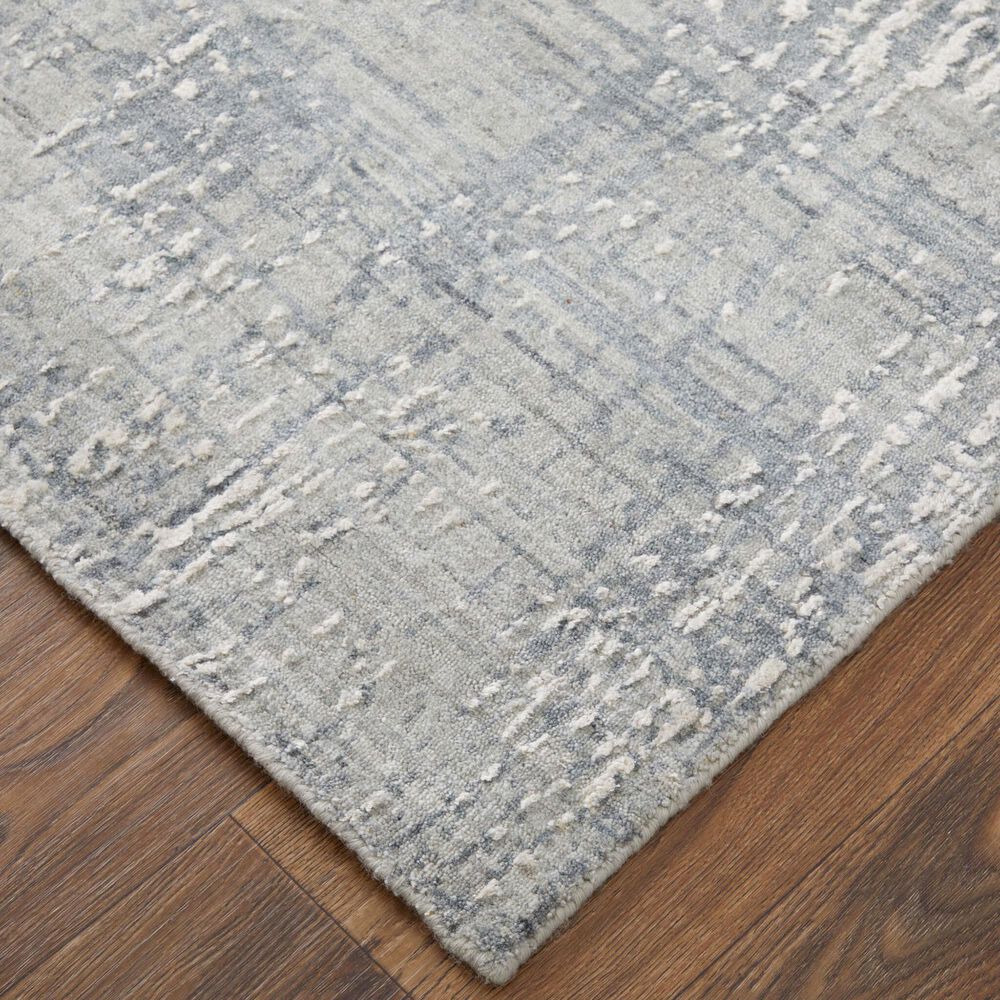 Feizy Rugs Eastfield 69A1F 2&#39;6&quot; x 12&#39; Gray Runner, , large