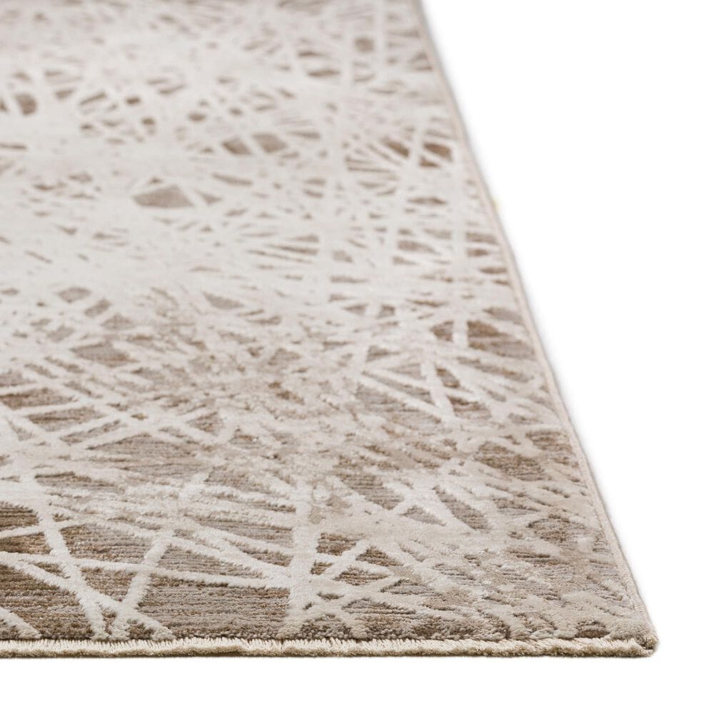 37B Denizi 3&#39;3&quot; x 5&#39;3&quot; Taupe Area Rug, , large