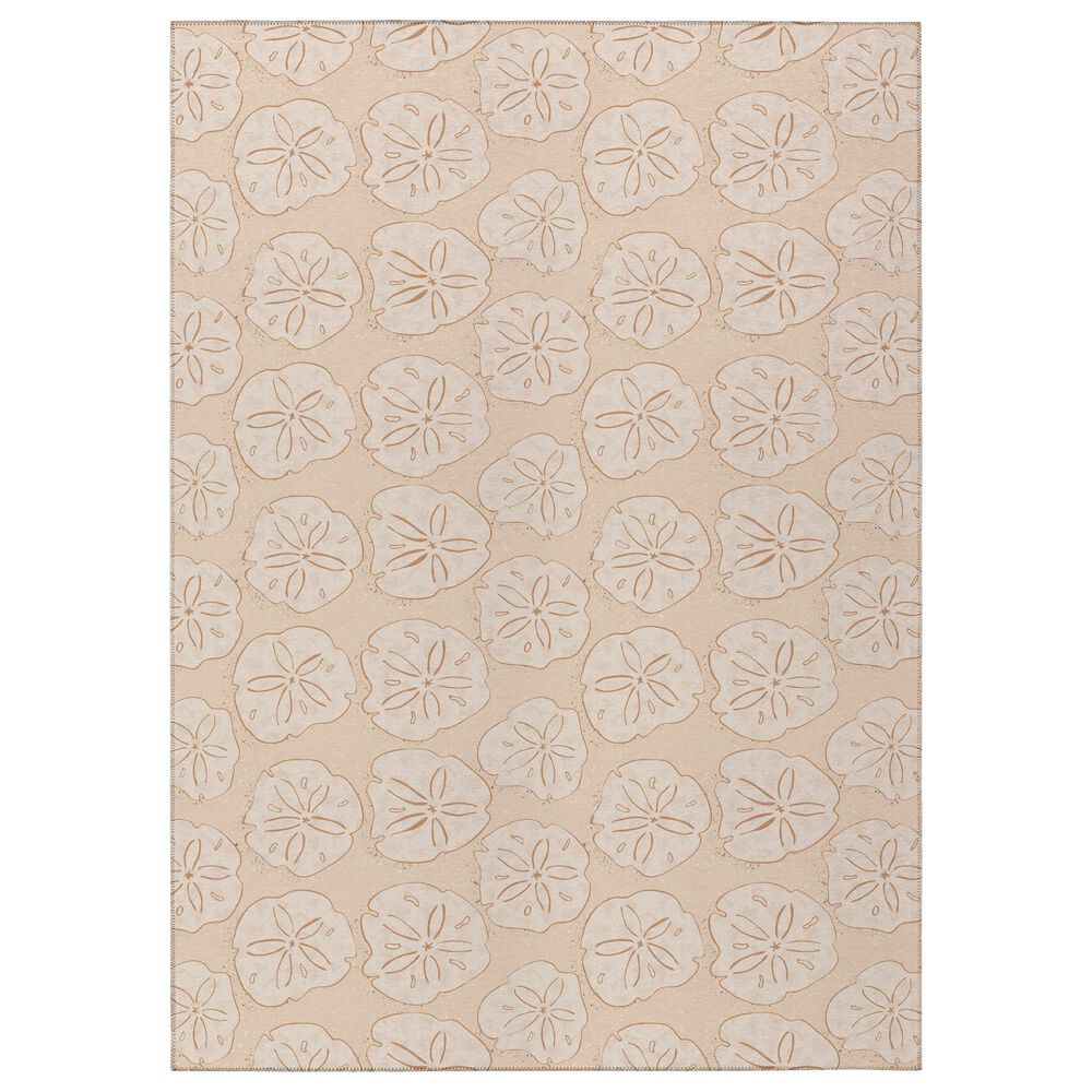 Dalyn Rug Company Seabreeze 10" x 14" Peach Area Rug, , large