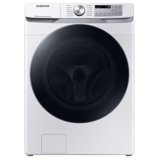 Samsung 4.5 Cu. Ft. Smart Front Load Washer with Super Speed Wash in White