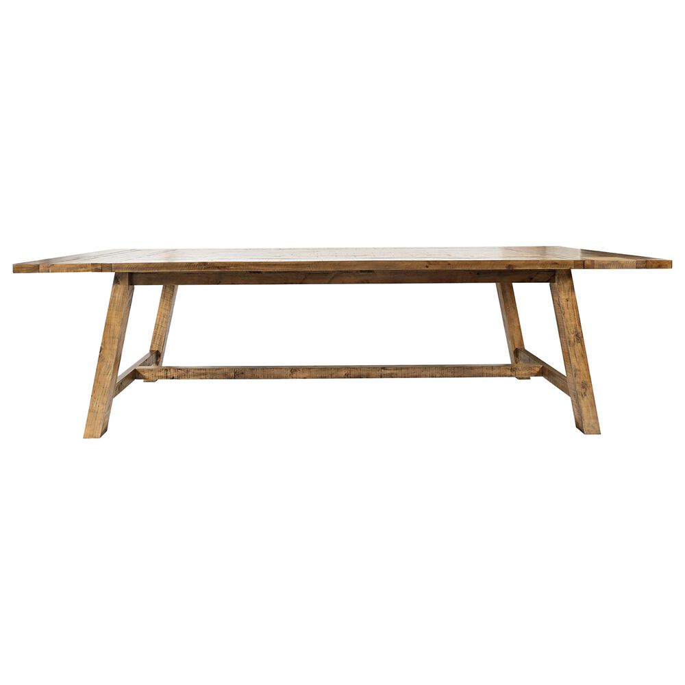 Waltham Telluride Counter Height Trestle Table in Country Rustic, , large