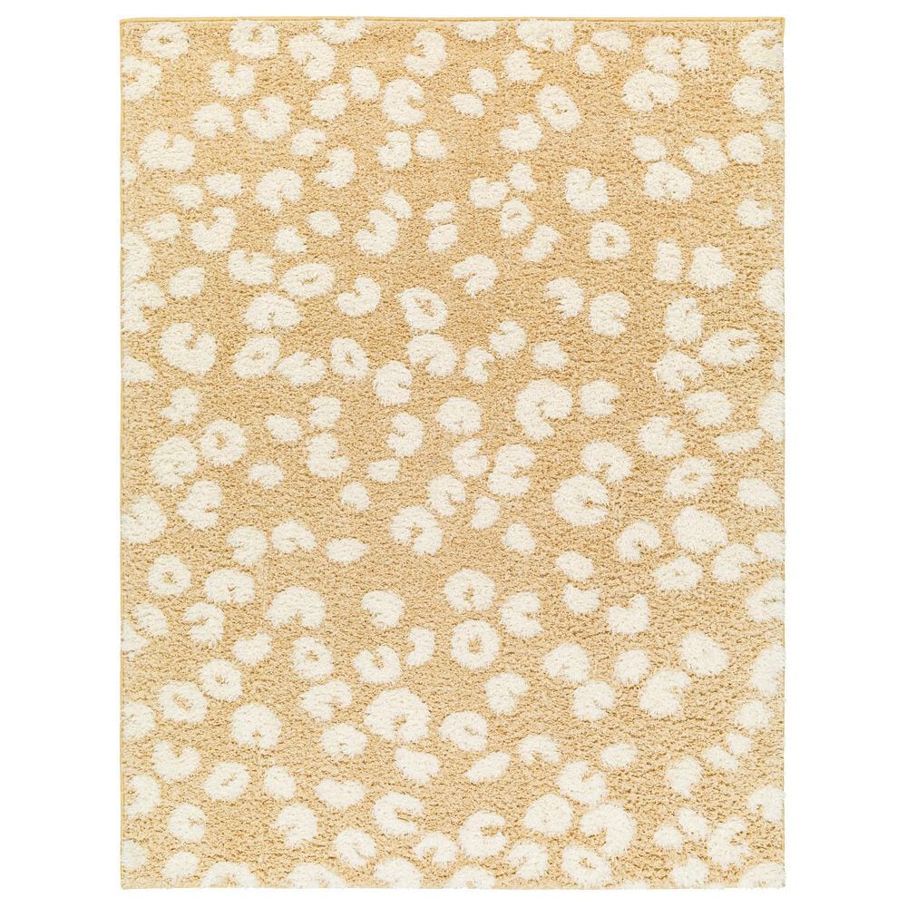 Surya Rodos 5"3" x 7" Mustard, White,Tan Area Rug, , large