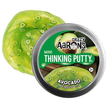 Crazy Aaron"s Mini Avocado Thinking Putty in Green, , large